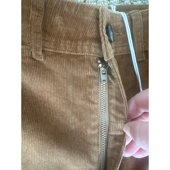 Everlane Size 2 Corduroy Wide Leg Pants in Toasted Coconut NWT - Picture 3 of 9